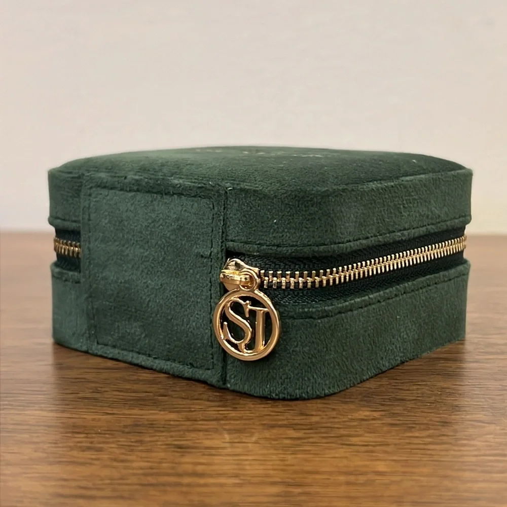 SIF JAKOBS JEWELLERY-Jewellery Travel Box-piccolo green